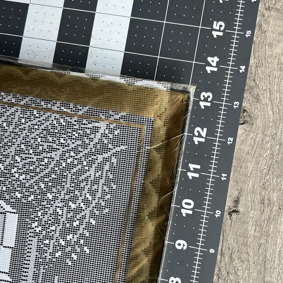 Westminster Abbey Genuine Nottingham Lace Made in Britain - Picture 9 of 9